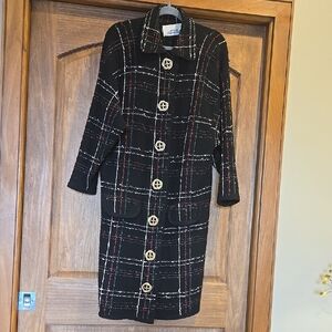 Vintage Steve Fabrikant Sweater Dress Or Coat
